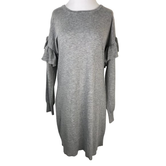 Max Studio Flutter Sleeve Sweater Dress (NWT) - Picture 4 of 9